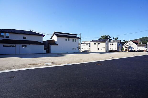 【現地写真】A・B号地。現地（2025年10月13日）撮影。10月末造成完成予定！