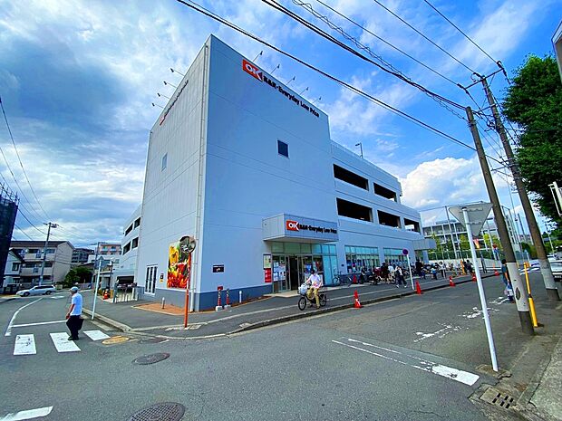 オーケー新子安店（約800m・徒歩10分）