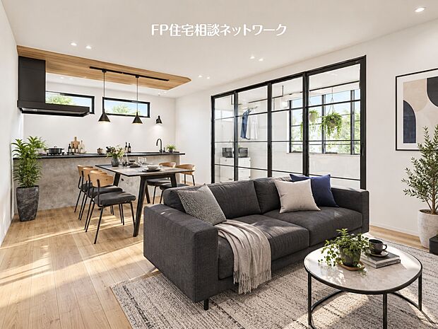 【その他】本画像はCGイメージで家具、家電等は販売価格にも含まれず、付帯しません。間接照明、棚工事は有償です。