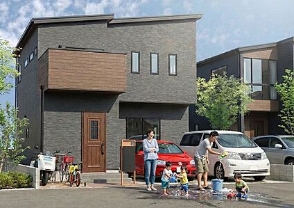 4号地外観パースイメージ図