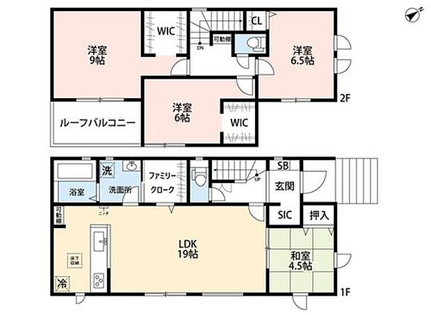 (2号棟)、価格4480万円、4LDK、土地面積165.05m2、建物面積109.3m2