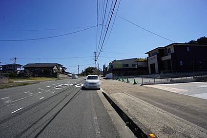 前面道路