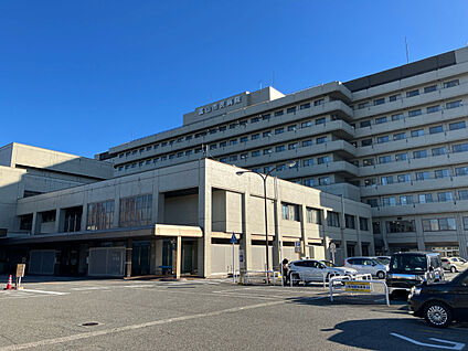 富山市民病院 現地から500m～550m。(徒歩7分。(最長))