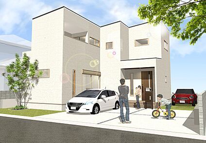 外観イメージパース