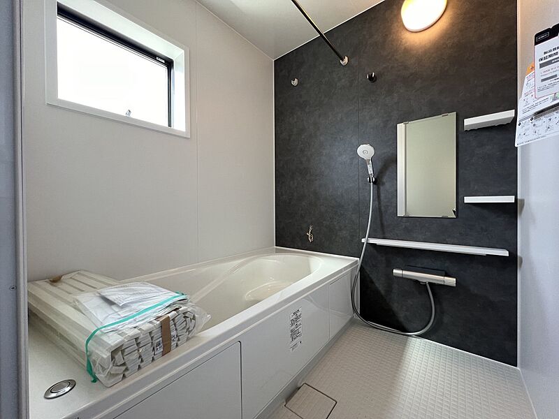 オートバスシステム・浴室暖房換気乾燥機を搭載した1坪タイプの浴室(2号棟)