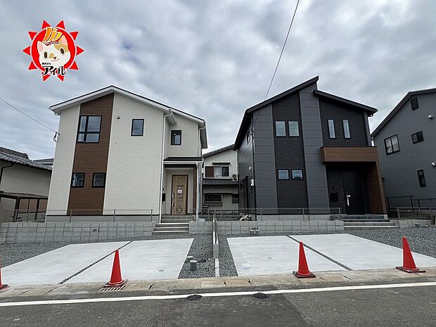 【Adoble　西区野方3丁目5期】  全2棟外観(2025年10月上旬)撮影