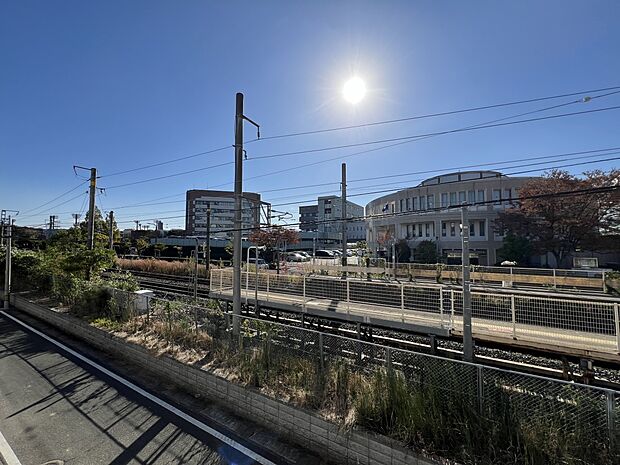 2階バルコニーからの眺望です（1号棟）