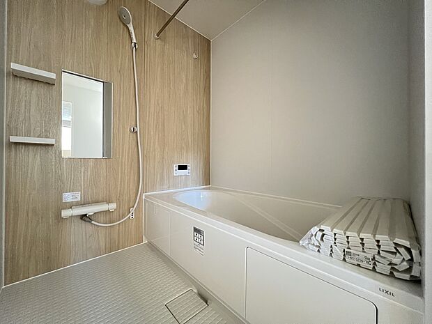 オートバスシステム・浴室暖房換気乾燥機を搭載した1坪タイプの浴室(1号棟)