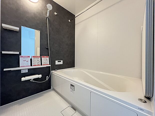 オートバスシステム・浴室暖房換気乾燥機を搭載した1坪タイプの浴室(1号棟)