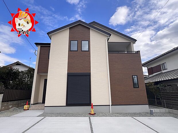 【Bloom　東区雁の巣1丁目3期】  現地外観(2025年11月上旬)撮影