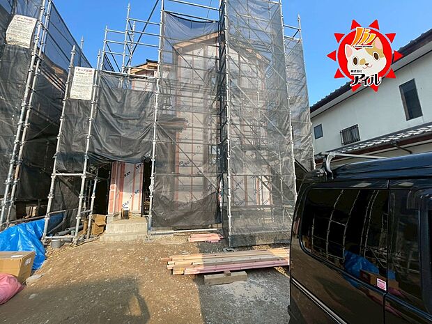 【Heartful Town 東区青葉6丁目888番】 2号棟現地(2026年3月中旬)撮影