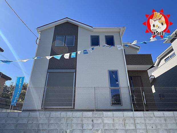 【Bloom　糟屋郡志免町片峰中央4丁目1期】  1号棟現地(2025年10月下旬)撮影