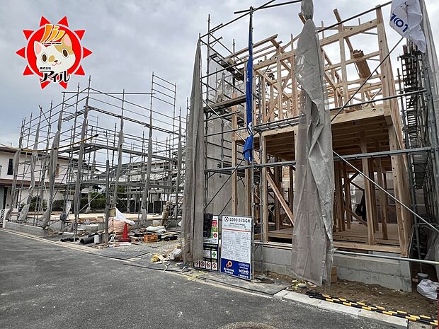 【Blooming Garden　早良区有田5丁目】  全2棟現地(2025年11月中旬)撮影