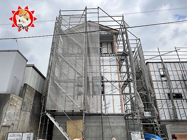 【Bloom　大野城市中1丁目3期】  1号棟　現地(2026年2月上旬)撮影