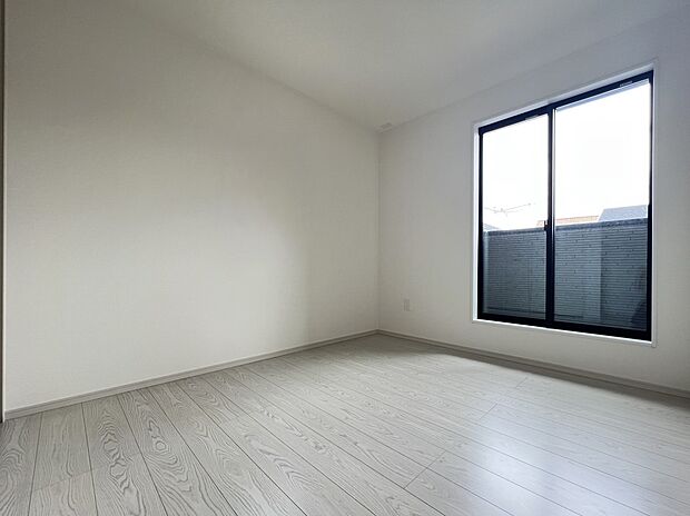 2階には洋室を3部屋ご用意いたします(3号棟同仕様)