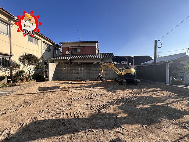 【Bloom 大野城市白木原4丁目2期】1区画 現地(2025年12月上旬撮影)