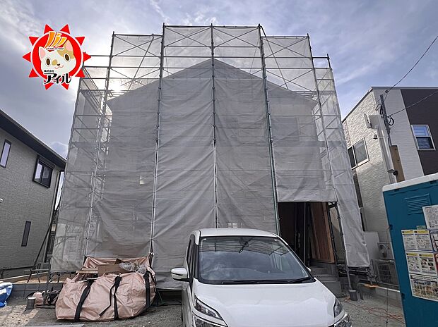 【Cradle garden　大野城市山田第5】  現地(2026年1月中旬)撮影