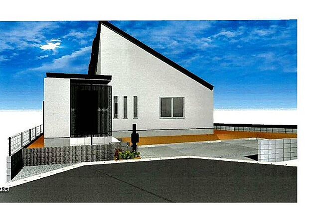 完成予想外観パース(1号地)