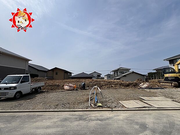 【Blooming Garden 東区美和台5丁目2期】全3区画 現地(2026年3月下旬撮影)