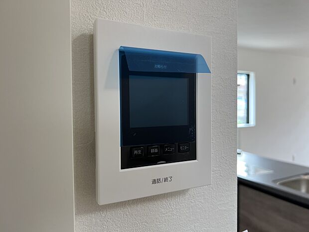 【防犯設備】TVモニター付きインターホン