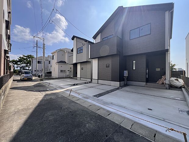 【前面道路含む現地写真】前面道路:北東側3.5m公道