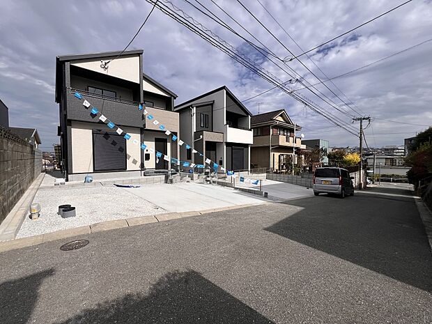 【前面道路含む現地写真】前面道路:南西側4.6m公道