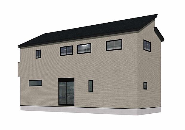 【完成予想図(外観)】外観完成予想図(3号棟)