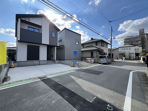 【前面道路含む現地写真】前面道路：北側6ｍ公道