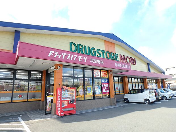 ドラッグストアモリ筑紫野店(約1,900m・徒歩24分)