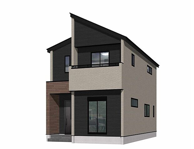 【完成予想図(外観)】外観完成予想図(2号棟)