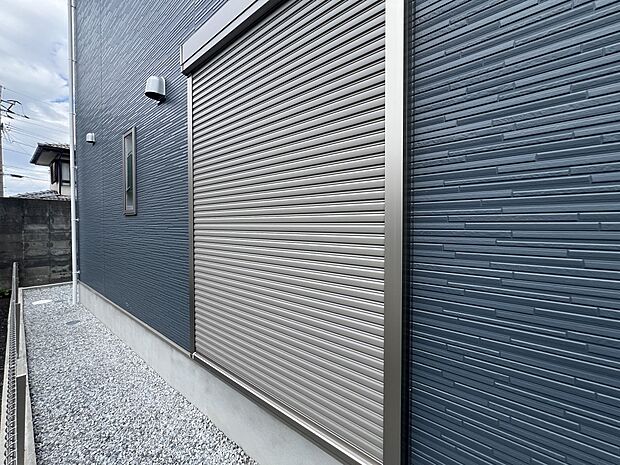 【防犯設備】防犯シャッター