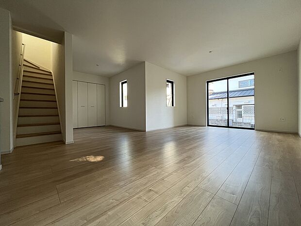 【リビング】ご家族の憩いの場として大活躍です