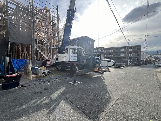 【前面道路含む現地写真】北側5.9m公道