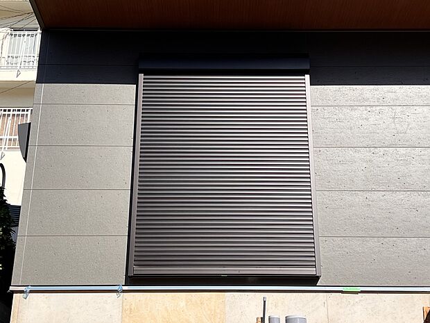 【その他設備】防犯シャッター