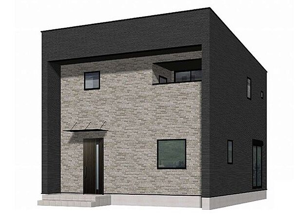 【完成予想図(外観)】外観完成予想図(2号地)