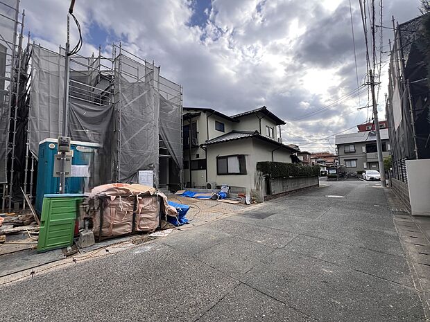 【前面道路含む現地写真】前面道路：西側4.9ｍ公道