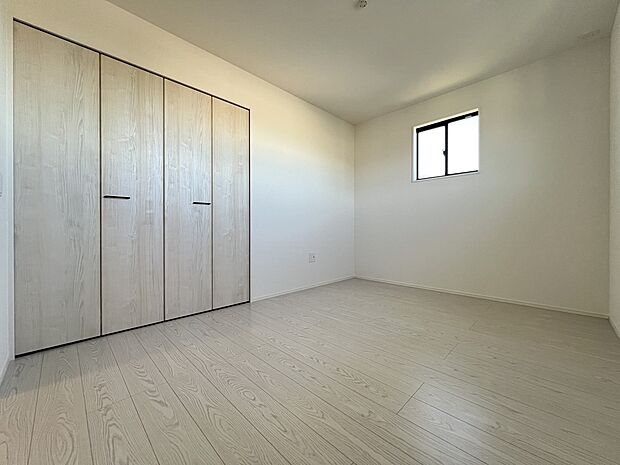 【洋室】洋室6.3帖 全居室6帖以上のゆとりのある居宅に仕上がりました