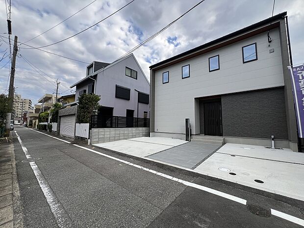 【前面道路含む現地写真】北側3.4m公道