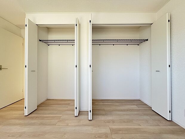 【収納】大容量のクローゼット収納