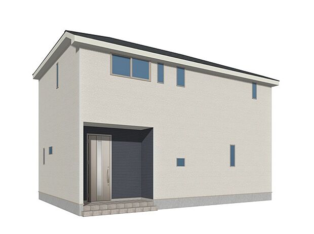 【完成予想図(外観)】外観完成予想図(2号棟)