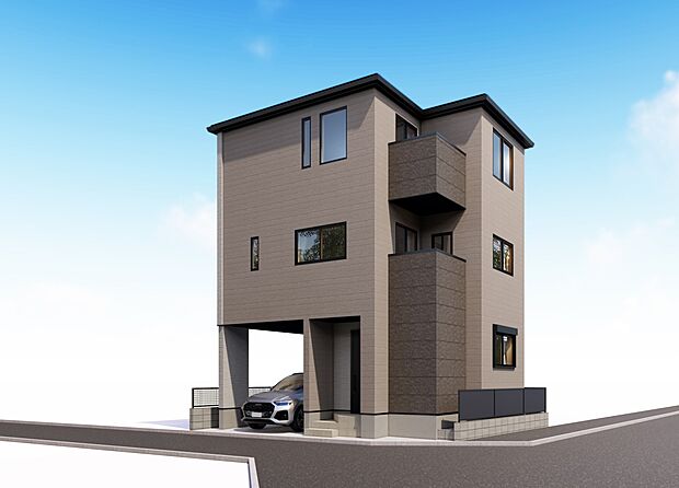 【完成予想図(外観)】外観完成予想図