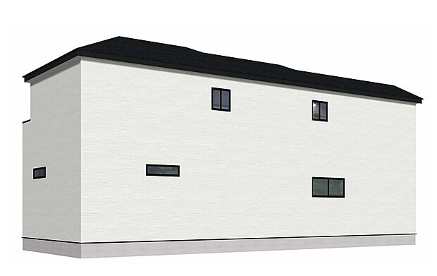 【完成予想図(外観)】完成予想外観パース