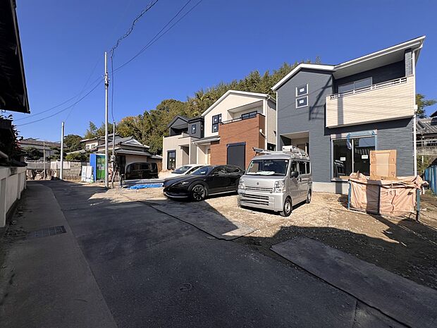 【前面道路含む現地写真】南側4m公道