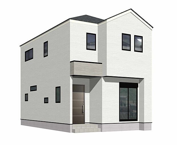 【完成予想図(外観)】完成予想外観パース(4号棟)