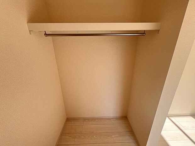 【収納】オープンタイプの収納スペース(2号棟)