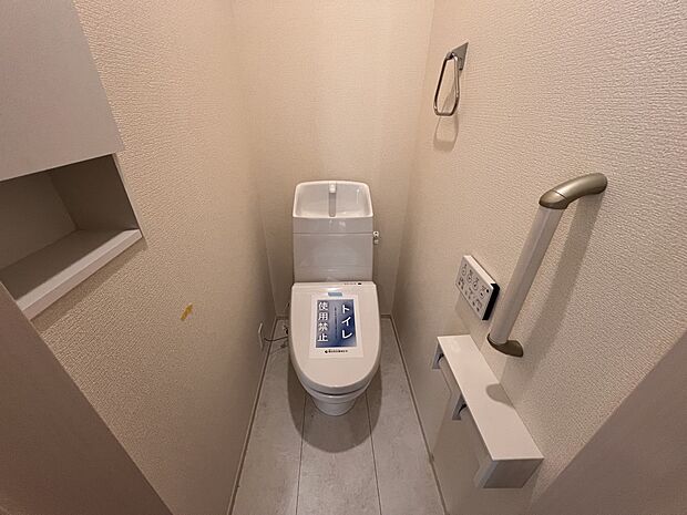 【トイレ】トイレは1、2階ともにございます ウォシュレット機能付き(2号棟)