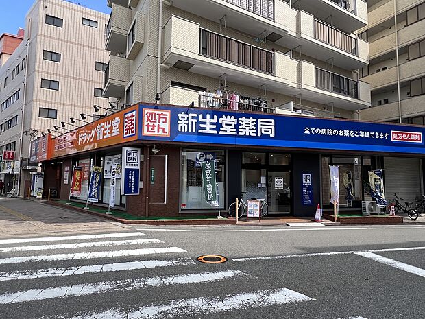 ドラッグ新生堂 室見店(約640m・徒歩8分)