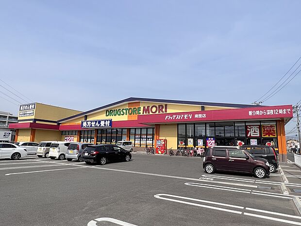 ドラッグストアモリ南里店(約900m・徒歩12分)