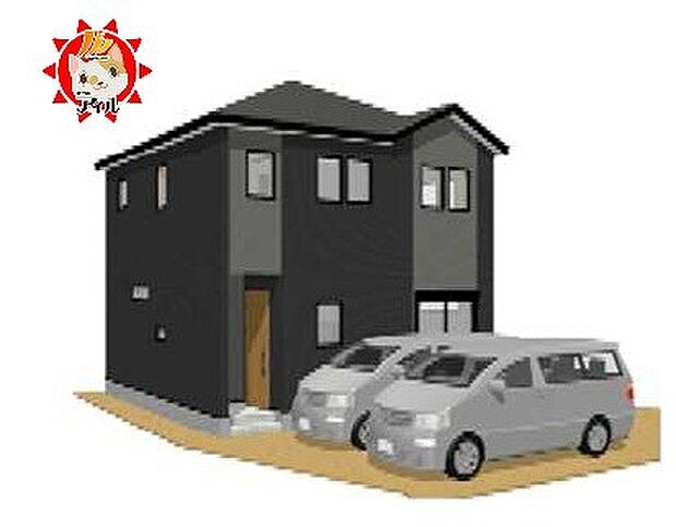 【完成予想図(外観)】外観完成予想図(3号棟)