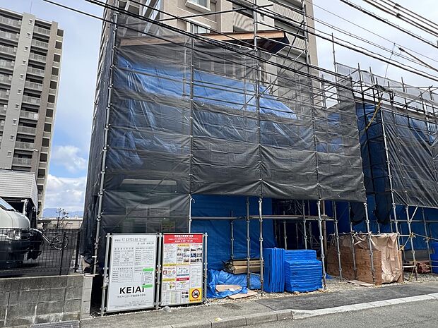 【現地外観写真】1号棟現地